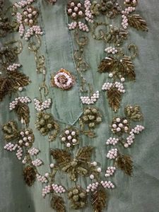 Embellished Mint Green Kurta