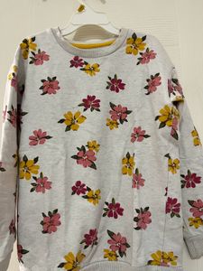 Floral Ventra Sweatshirt For 9-10 Years