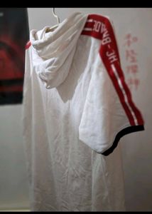Striped Sleeve Hoodie L/40