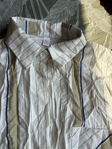 Classic Striped Long-Sleeve Shirt