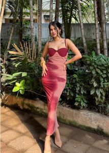 “ Cstoreclothin” Chic Ruched Ombre Bodycon Dress