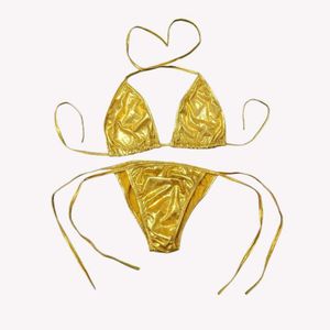 Sparkling Gold Bikini Set 🆕 NWOT