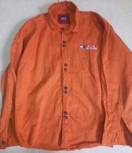 Orange Long Sleeve Shirt