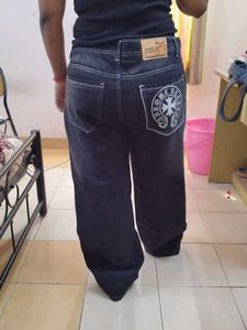 Classic Dark Wash Denim Jeans