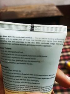 Glamveda Rice &amp; Ceramide Peel Off Mask