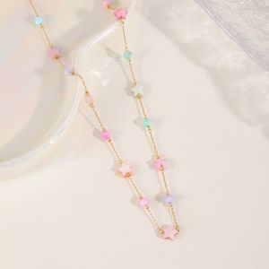 Cute Star Beaded Necklace