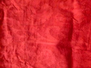 Vibrant red Embroidered Kurta