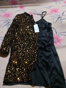 Sparkly Black Party Dress