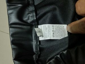 Plus Size Leather Flared Stylish Skirt Fits 36-40