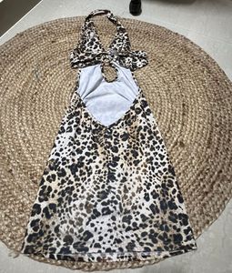 Tiger print One Piece Dress
