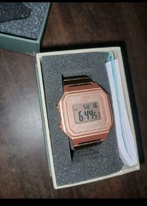 OG Casio Vintage Rose Gold Digital Watch