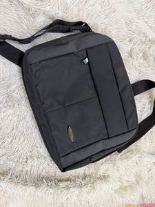 Men's Black Crossbody Messenger Bag