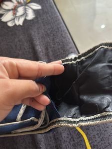 Blue Pouch Bag