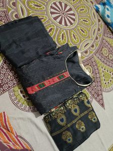 New Suit Material With Heavy Dupatta 🥰🥰