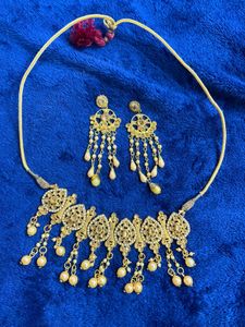 Elegant Gold-Tone Necklace Set