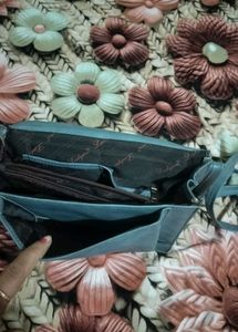 Stylish Blue Crossbody Bag