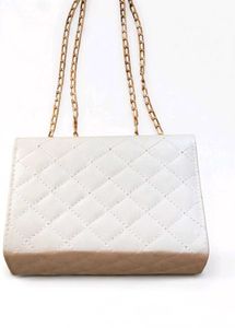 Quilted Chain Sling Bag