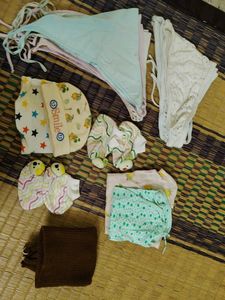 0 To 2 Months Langot, Caps, Socks, Jablas