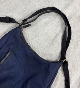 Mandarina Duck Navy Nylon Crossbody Bag