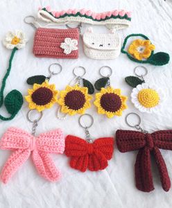 crochet keychains🌼