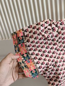 Designer Pink Geometric Print Saree