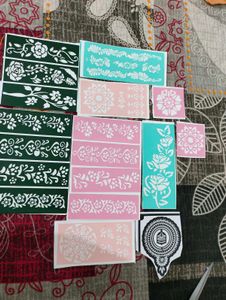 Mehndi Stencils for Henna Tattoo Art