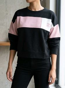 Colorblock Crewneck Sweatshirt/Top