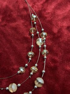 Beaded Necklace &amp; Earring Set
