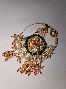 Traditional Indian Nath Nose Ring (rajasthani)