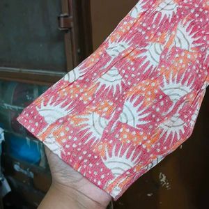 Stylish Printed Kurta for Women with salwar