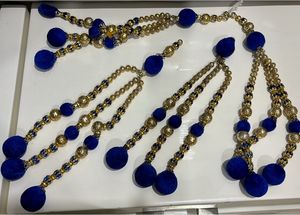 Premium quality Blue Tassels (set Of 4)
