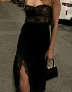 Lace midi dress