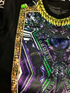 Graphic Print Black 🎩