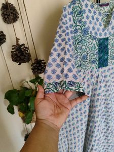 libas floor length frock