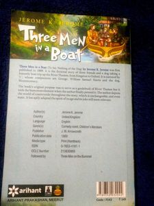 Three Men in a Boat by Jerome K. Jerom