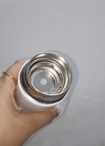 Sleek White Insulated Water Bottle