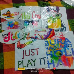Holi Customized Tshirt 👕 😱