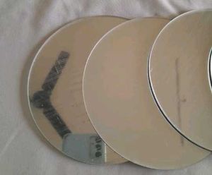 Round Mirror Showpieces