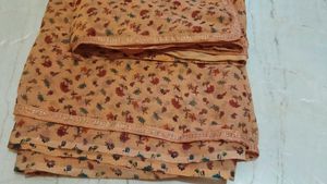 Elegant Floral Saree