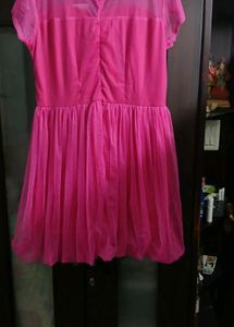 Chic Pink Barbie Dress - XL Size