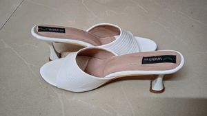 Stylish White Heels