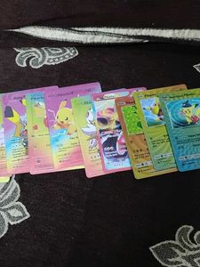 Pokemon Card Rainbow Golden Edition