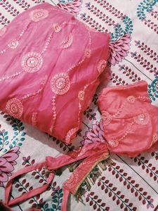 Full Flear Lehnga With Belt Dupatta