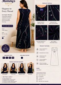 New Mommy's Gold Nighty XXL stock clearance