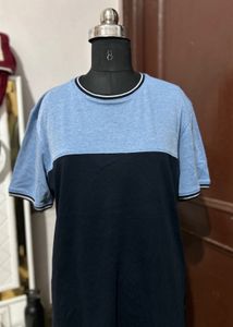 Two-Tone Casual T-Shirt