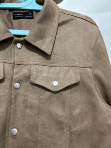 Suede Trucker Jacket