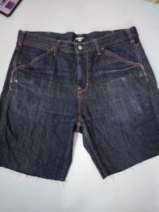 Dark Wash Denim Shorts