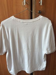 White Casual T-shirt - size XXL