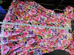 Floral Print Puff Sleeve Mini Dress