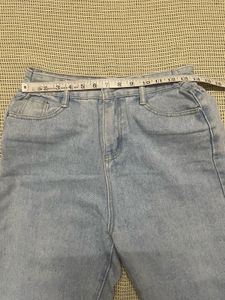 Light Wash Straight Jeans